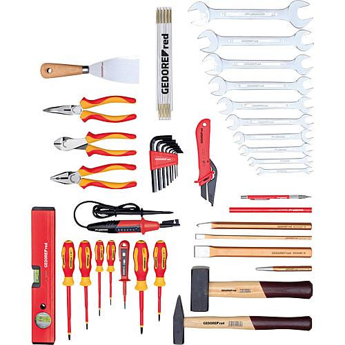 Mallette à outils électrotechnique, 42 pièces Anwendung 1