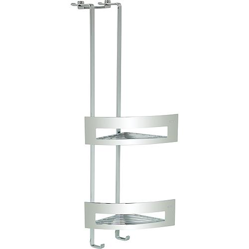 Étagère support pour porte system 2, corbeilles de douche réglables Standard 1