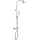 Colonne de douche Ideal Standard Ceratherm 50 douchette, tête de douche Ø 200 mm et thermostat chrome