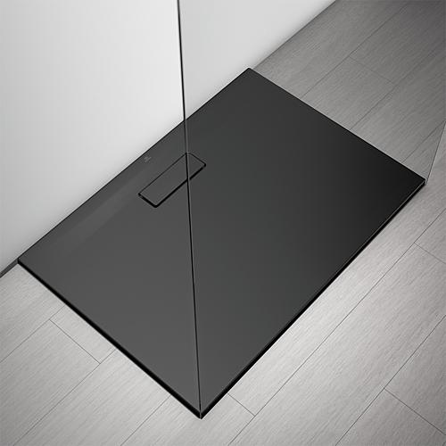 Receveur de douche Ultra Flat New, rectangulaire, noir Anwendung 6