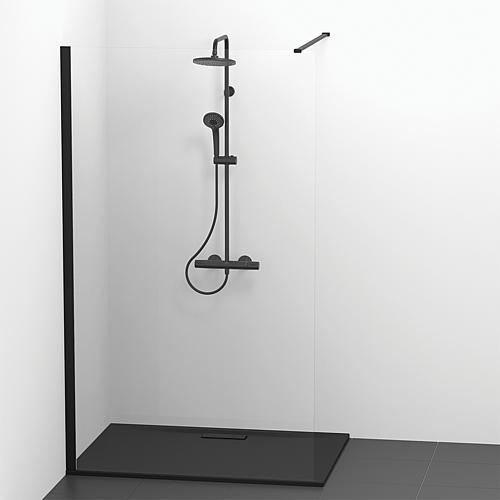 Receveur de douche Ultra Flat New, rectangulaire, noir Anwendung 17