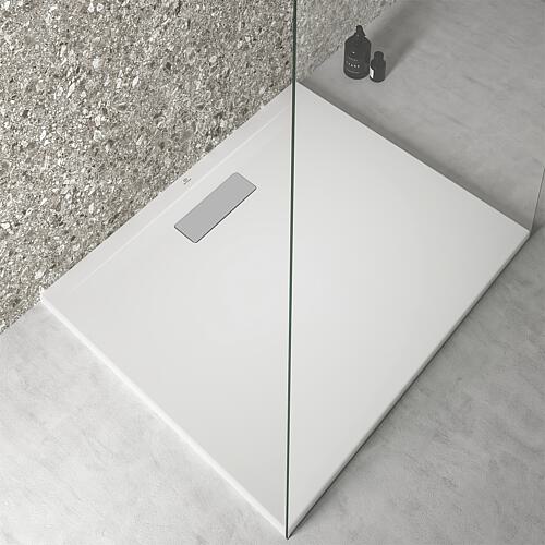 Receveur de douche Ultra Flat rectangulaire 900x25x750mm acrylique, blanc