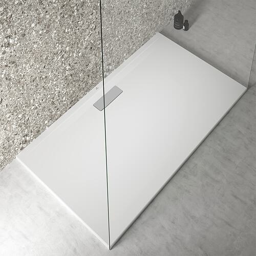 Receveur de douche Ultra Flat rectangulaire 1400x25x800 mm acrylique blanc