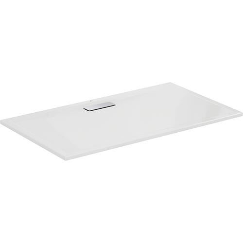 Receveur de douche Ultra Flat rectangulaire 1400x25x800 mm acrylique blanc